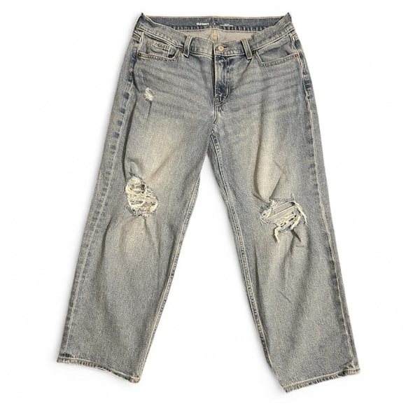 Old Navy Women's Boyfriend Jeans - Light Blue - Picture 1 of 6